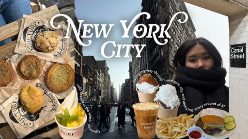 my NYC dream life 🍎🚕 | what i ate, caffè panna, and running around town!