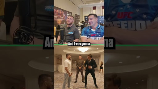 MERAB JUST GOT TAKEN DOWN BY A JOURNALIST 😭 #ufc #whitehouse #merabdvalishvili