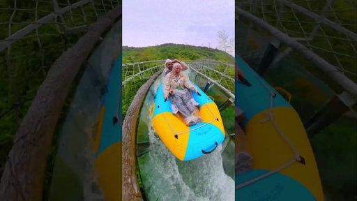 LONGEST WATERSLIDE IN THE WORLD?! 😱🛝💦 #waterslide #waterslides