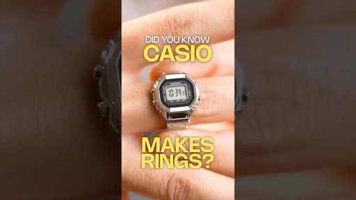 Did you know that CASIO Makes Rings?
