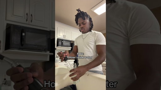 POV: How I drink water #youtubeshorts #relatable