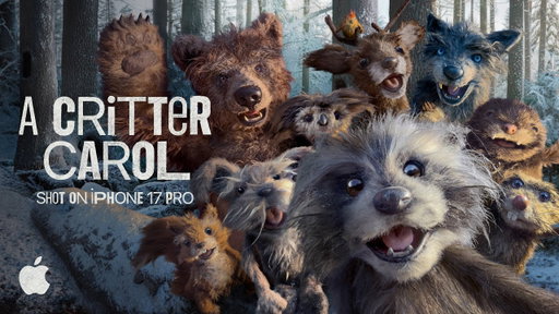 Apple Holiday: “A Critter Carol” Shot On iPhone 17 Pro