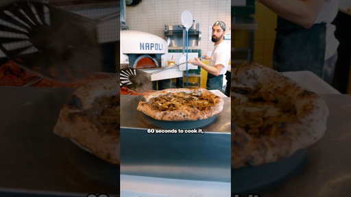 IT TAKES 4 DAYS TO TURN A BAG OF FLOUR INTO A FLUFFY NEAPOLITAN PIZZA 🍕 #manchester #foodie #pizza