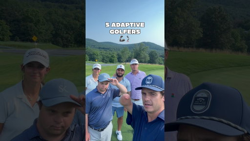 Adaptive golf at its finest 🦾 #adaptiveathlete #golf #inspiration