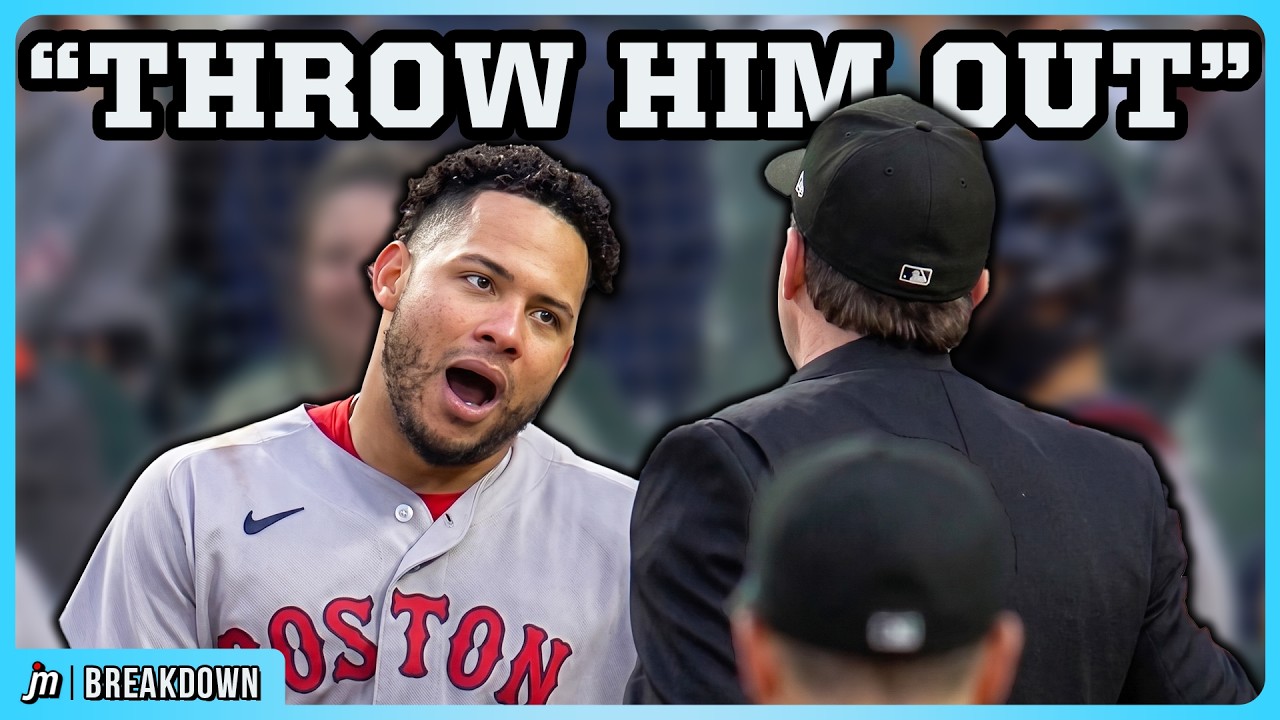 Framber Valdez clears the benches against the Red Sox, a breakdown
