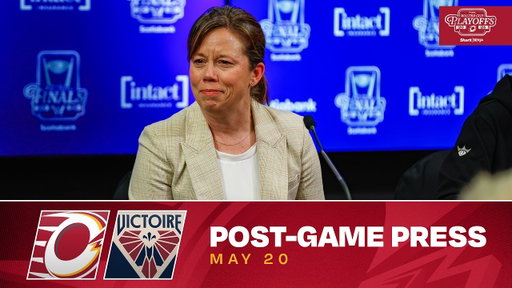 May 20, 2026 | MTL at OTT | Game 4 | Ottawa Charge Post Game Press