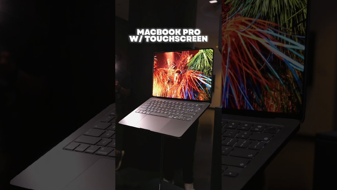 I Tried the Touch Screen MacBook Pro