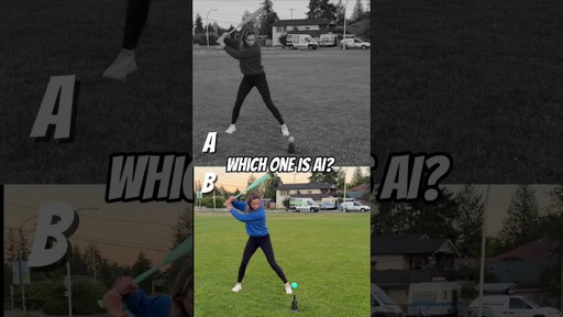 Which one is AI ? ⚾️