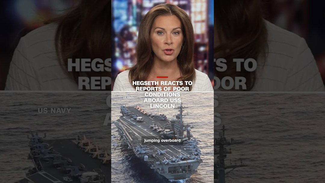 Hegseth reacts to reports of poor conditions aboard USS Lincoln
