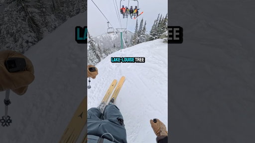 What’s your favorite place to ski at Lake Louise? #ski #skiing