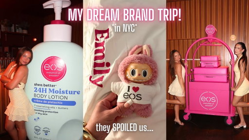 COME ON AN INSANE EOS BRAND TRIP WITH ME IN NYC! (what actually happens on a brand trip!)