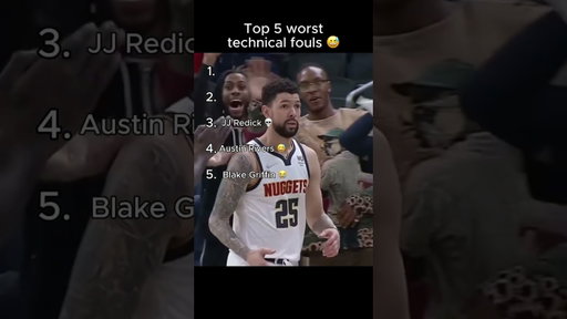 Top 5 worst technical fouls 💀