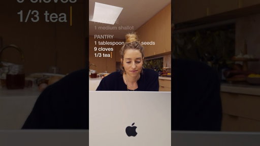 Watch Molly Baz turn her new recipe into a video