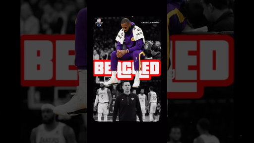 Bench LeBron James? Why You Can’t Bench a Hall of Famer and $52M or should you…