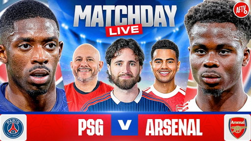 PSG 1-1 (5-4)  Arsenal | Match Day LIVE | Champions League  Final