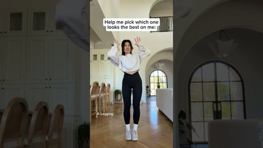 Which legging looks the best on me?