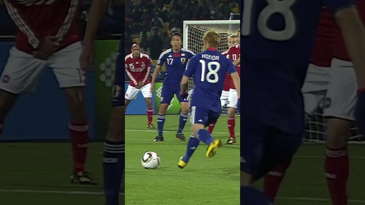 2 Genius Japan Free Kicks, 1 Match #shorts #japan #worldcup