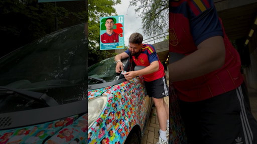 How Many Football Stickers to Cover a Car?