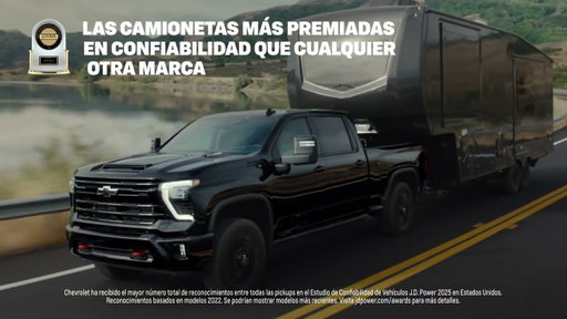 Camionetas Chevy: Las más reconocidas por confiabilidad por J.D. Power, 2025 | Chevrolet