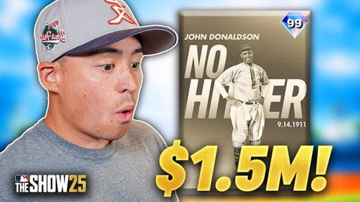 I Spent 1.5 Million Stubs on John Donaldson.