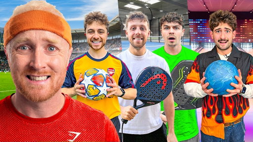I Challenged YouTubers To Their Favourite Sports 4!!