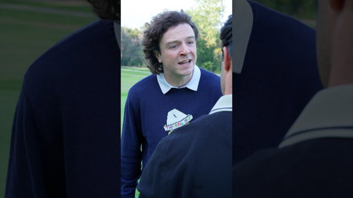 When you part ways with the cool random golfer you got paired with
