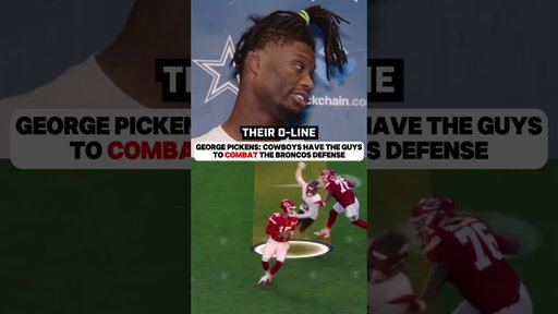 George Pickens vs Pat Surtain In Cowboys-Broncos 🍿