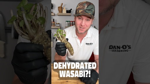We Made Restaurant Style Wasabi From Scratch | Dehydrated Wasabi