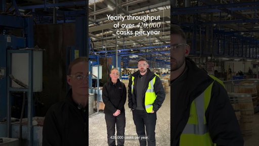 How robots and AI are changing the way we make our casks 🤖🛢️| Diageo