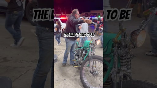What Motorcycle Riding Used to Be Like