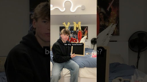 Asking My Girlfriend To Be My Valentine!