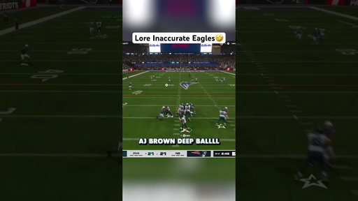 Lore Inaccurate Eagles in Madden🤣 #madden #madden26 #gaming #thegoosetv #shorts