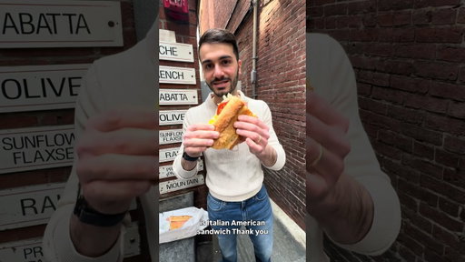 The difference between an Italian-American sandwich and an Italian sandwich!!
