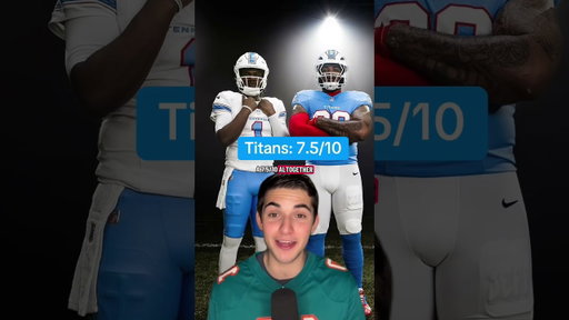 Rating NEW NFL Uniforms & Logos #washingtoncommanders #ravens #titans #falcons