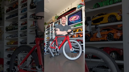 A LEGO BICYCLE?! Not going to like, this is actually pretty cool! #LEGO #ASMR #Bicycle #Bike #Biking
