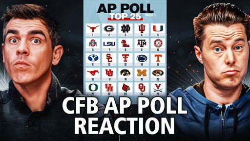 College Football Week 3 AP Poll Top-25 REACTION