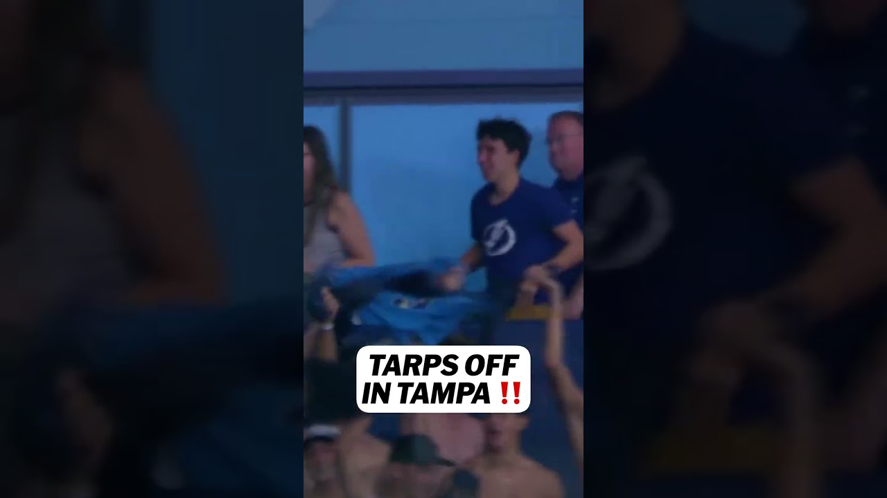 Tarps off is sweeping the nation 🤣