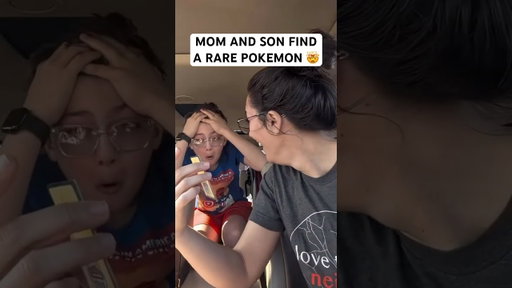 MOM AND SON FIND A RARE POKEMON 🤯