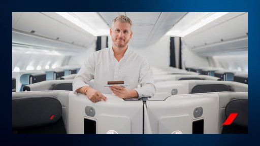 New desserts created by Yann Couvreur for Air France long-haul Business cabin