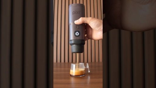 Espresso with the Wacaco Pixapresso