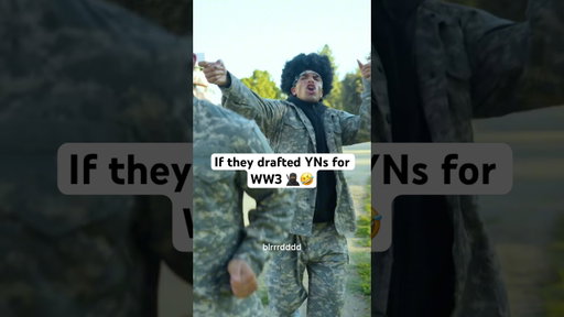 If they drafted YNs for WW3 🥷🏽🤣 #comedyshorts #sketchcomedy #snl #ww3