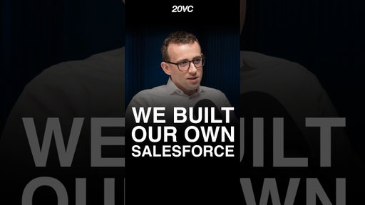 We built our own vibe coded salesforce