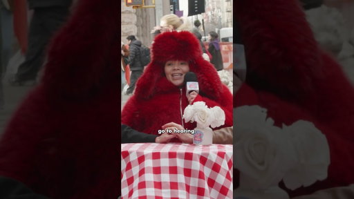 NYC’s Cupid @tiffbaira wishes everyone a happy Valentine’s Day 💕
