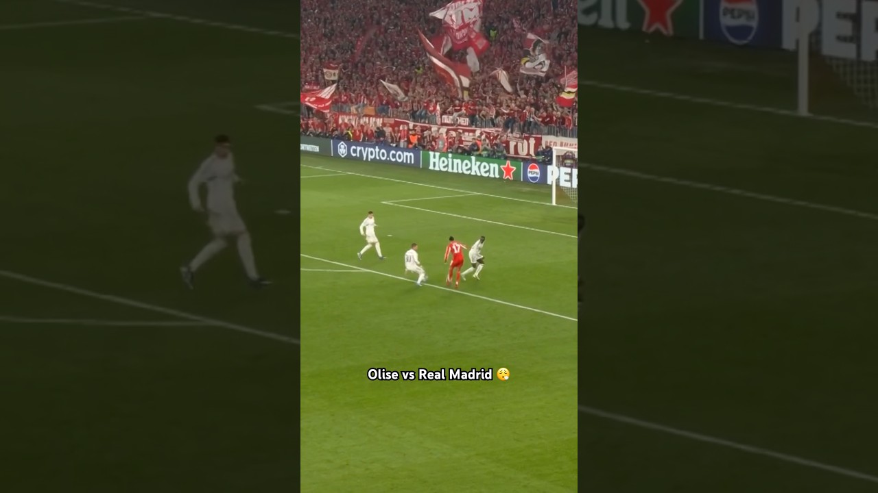 Olise scores a beauty against Real Madrid! 😍