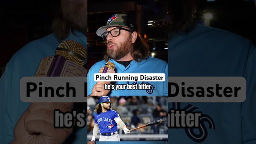 Terrible take or did we have to pinch run for Bo in that spot? #bluejays #jays #dodgers #worldseries