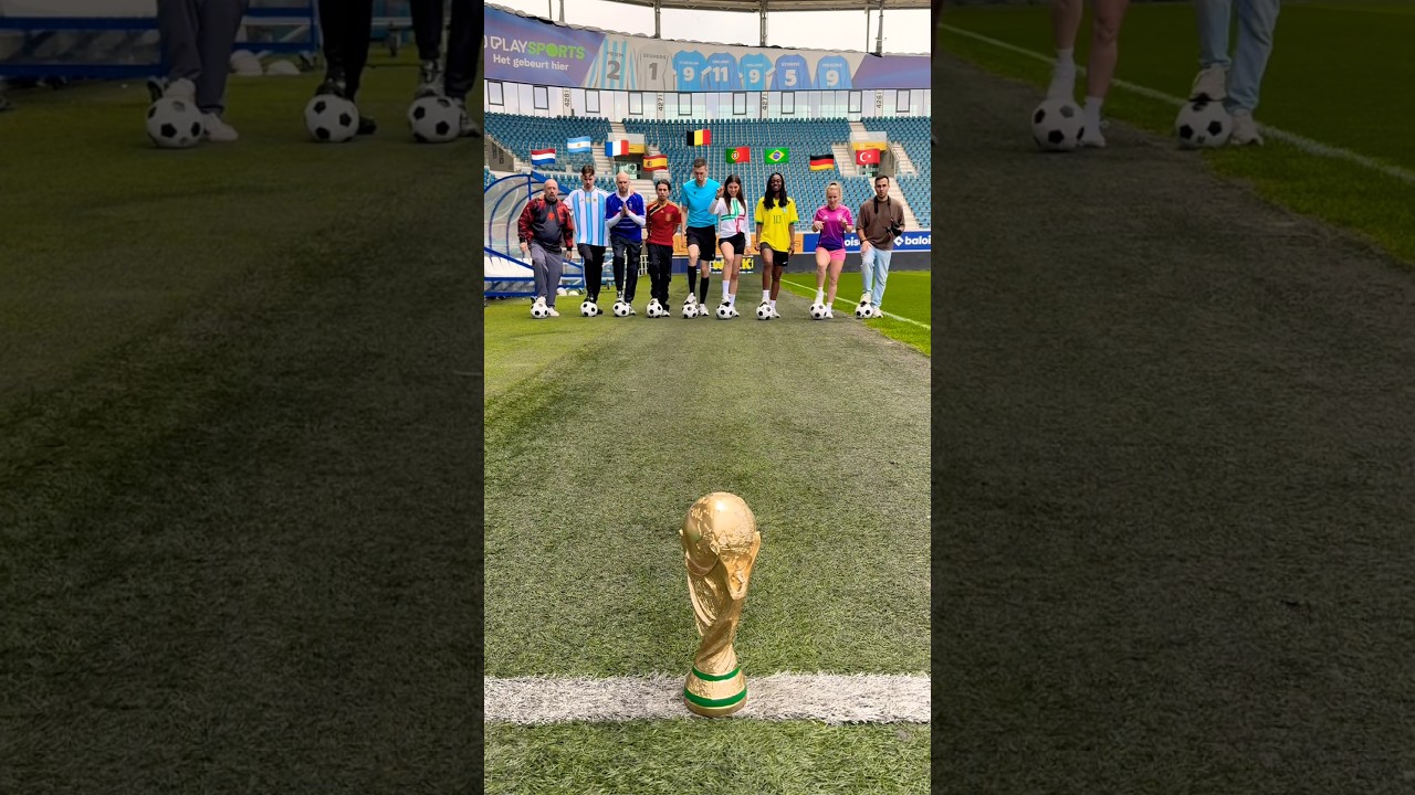 Who Hit The World Cup? 😳
