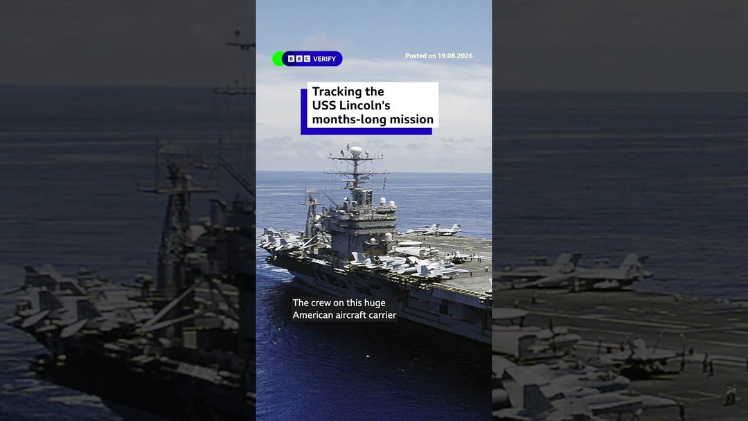 Tracking USS Abraham Lincoln's months-long mission as concerns about conditions grow. #BBCNews