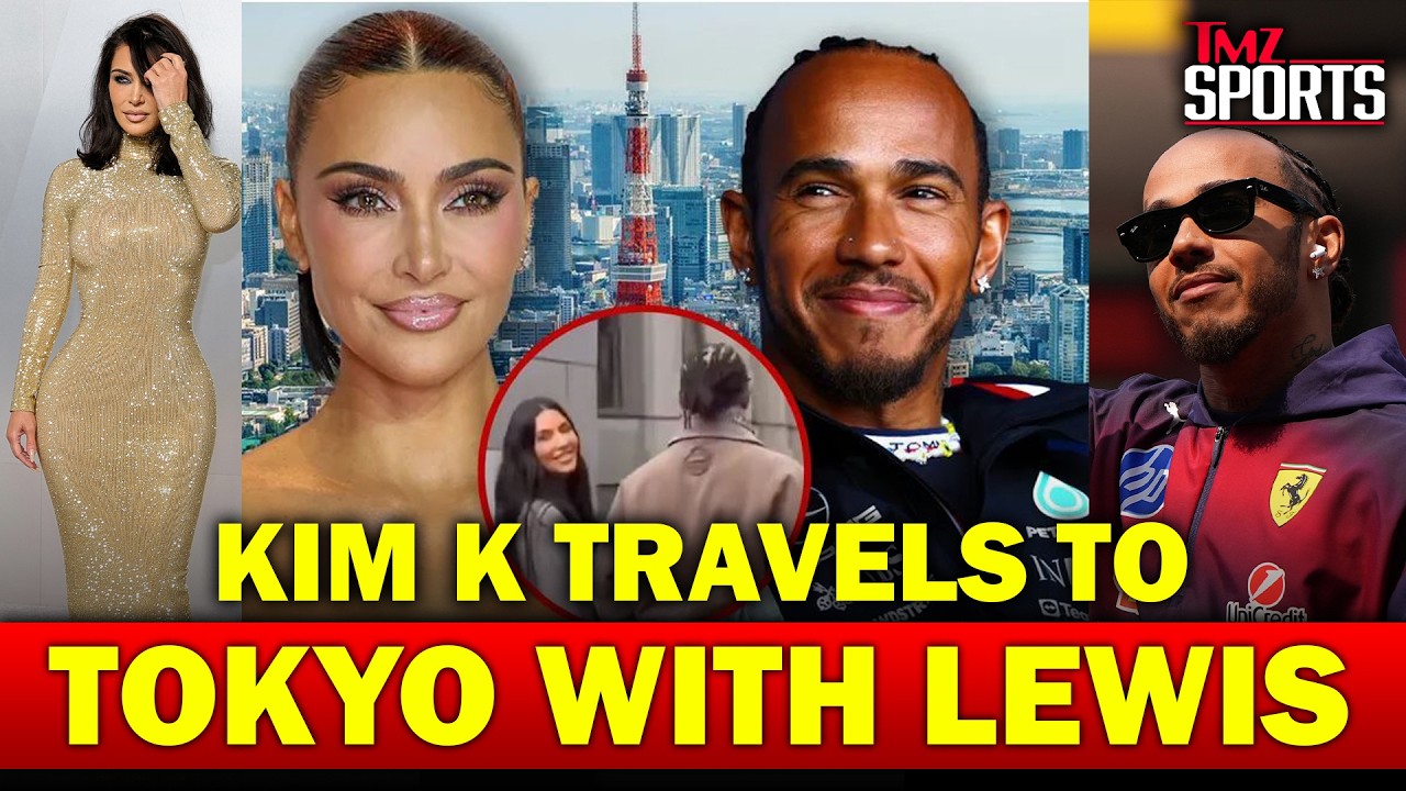 Kim Kardashian and Lewis Hamilton Travel to Tokyo Amid New Relationship | TMZ Sports