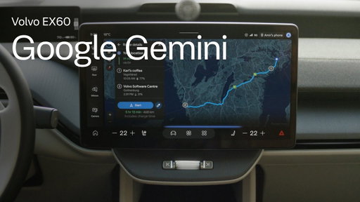 Volvo EX60: Powered by Google Gemini