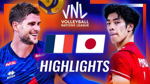 France 🇫🇷 vs. Japan 🇯🇵 - Highlights | Week 2 | Men's VNL 2026